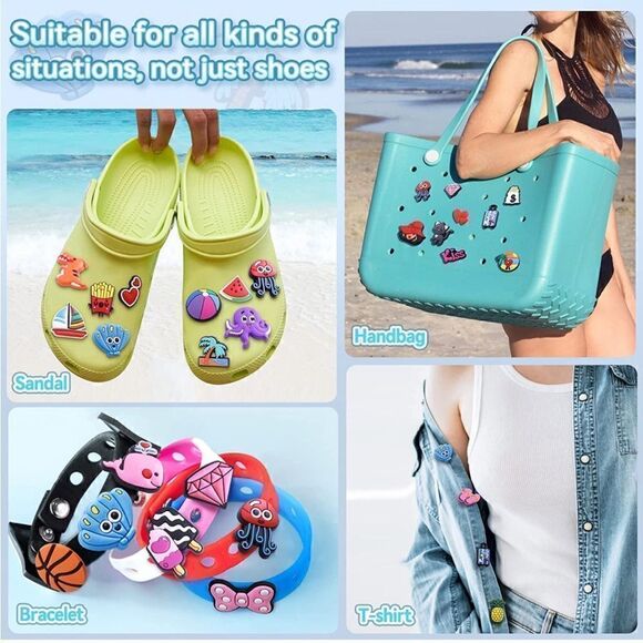 50 pc Assorted Charms for Crocs - Picture 5 of 5